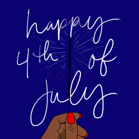 Sparkling Independence Day Greetings GIF