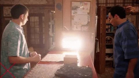 Sparkling Microwave Oven GIF