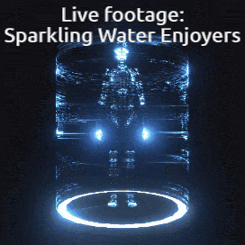 Sparkling Water Enjoyers GIF