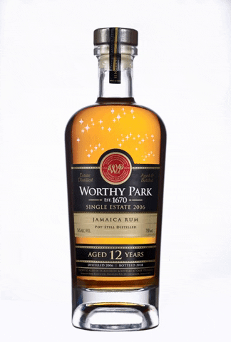 Sparkling Worthy Park Jamaica Rum GIF