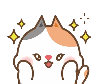 Sparkly Calico Cat