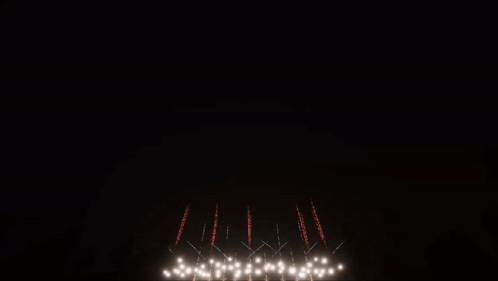 Sparkly Firework Display GIF