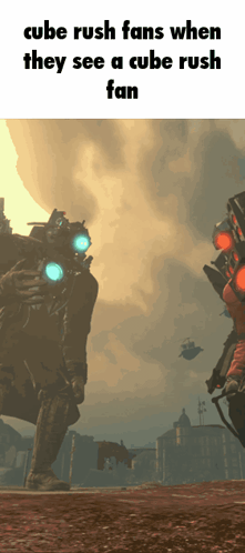 Speakerman When They See Cube Rush Fans GIF