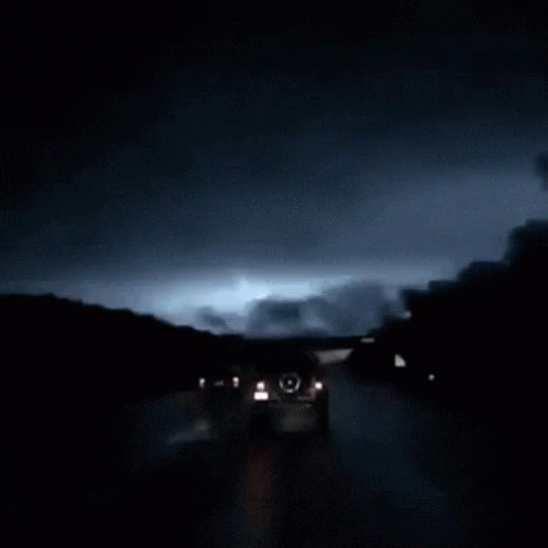 Spectacular Monsoon Weather Horizon Display GIF
