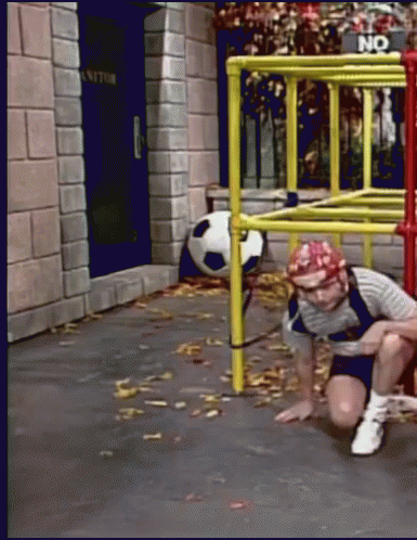 Sped Jumps Guy Tied Up To Pole GIF