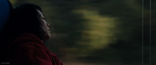 Sped Road Trip Train Ride Blurry Background GIF