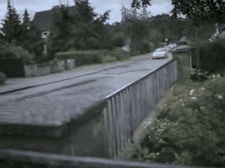 Sped Up Driving Flying Mishap GIF