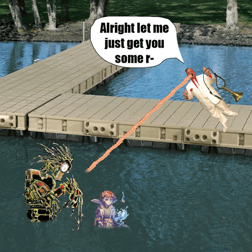 Speech Bubble Saying Alright