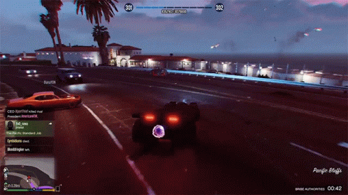 Speed Car Trolling Result In Car Explosion GIF