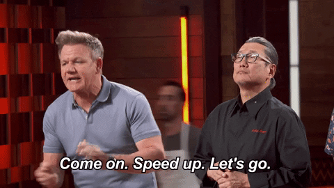 Speed Up Let's Go Masterchef GIF