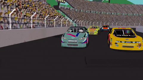 Speed Up Racecar South Park GIF