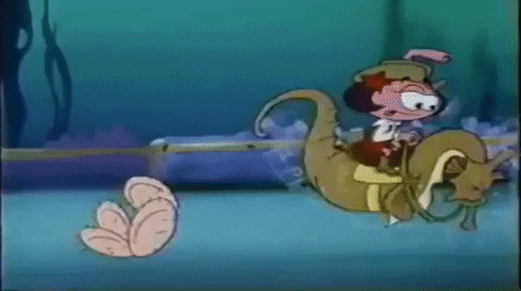 Speed Up Seahorse Ride Snorks GIF