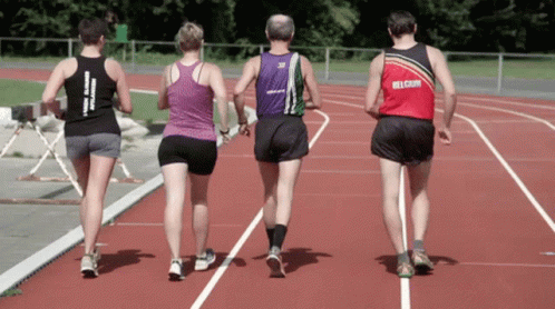Speed Walking Competition GIF