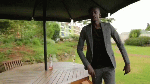 Man In Suit Speed Walking GIF