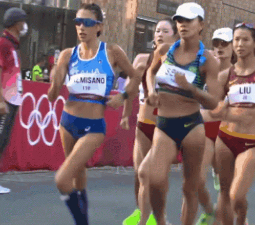 Olympic Speed Walking Competition GIF