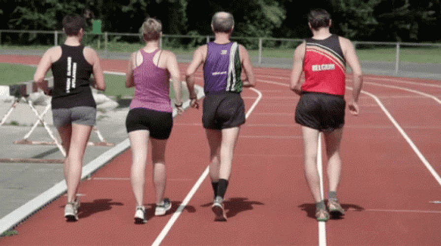 Speed Walking Competition GIF