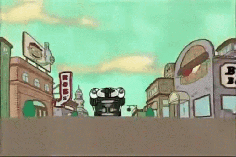 Speedy Fast Funny Car GIF