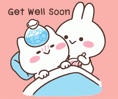 Speedy Recovery Get Well Soon Mimi Neko GIF