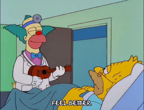 Speedy Recovery Get Well Soon Simpsons GIF