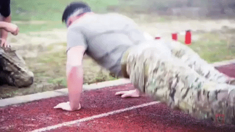 Spell Work Out Soldiers GIF