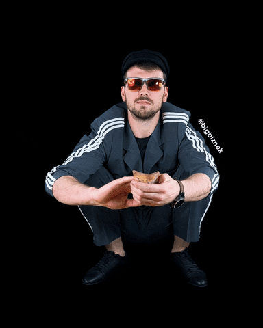 Spend Money Man Shoving Cash Slowly GIF