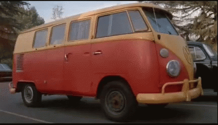 Spicoli Came Out From The Bus GIF
