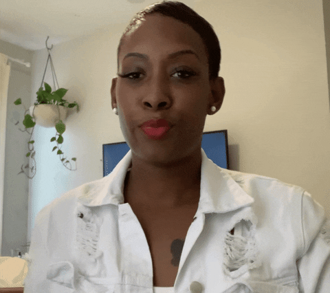 Spicy Black Lady Periodt GIF