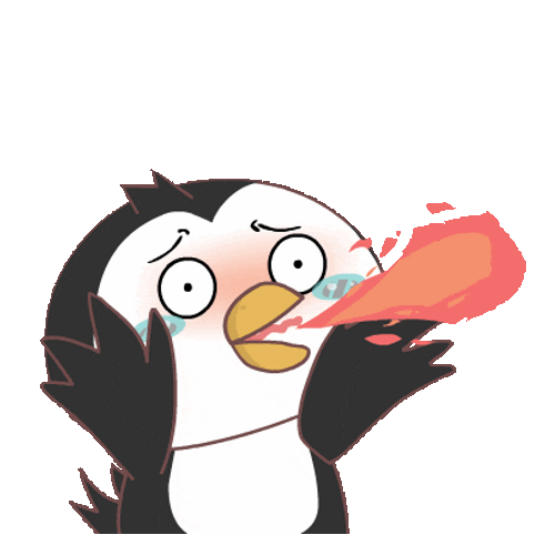 Spicy Fire Breathing Flame Thrower Penguin Hot GIF