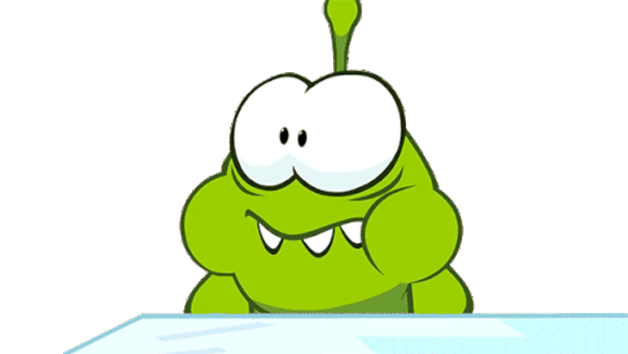 Spicy Fire Breathing Om Nom Cut The Rope GIF