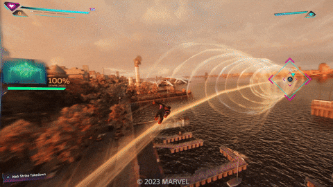Spider Man 2099 Amazing Gameplay GIF