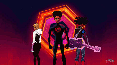 Spider Man 2099 Animator Afro GIF