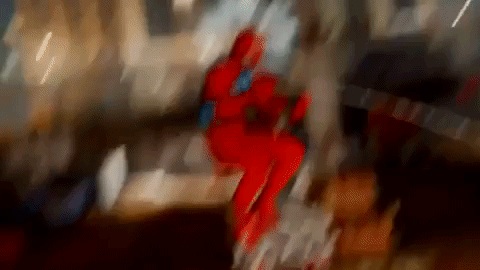 Spider Man 2099 Drop Kicks Enemy GIF