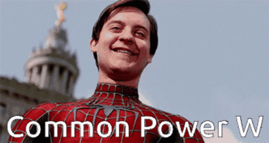 Spider-Man Common Power GIF