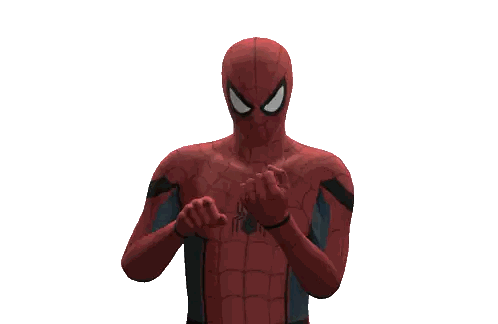 Spider Man Displays Hand Recognition Warning