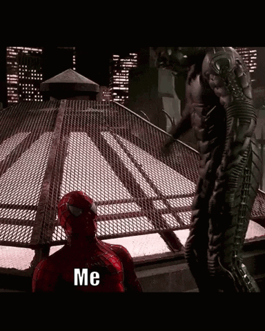 Spider-Man Face Close Up Dark Background GIF