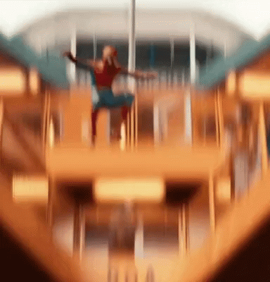 Spider Man I'm Here Landed GIF