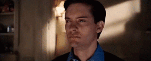 Spider Man Looking Back Meme GIF