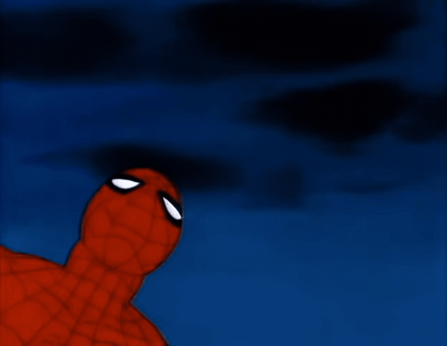 Spider-Man Making Devil Horns