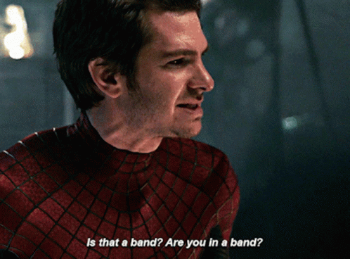 Spider Man No Way Home Are You In A Band GIF