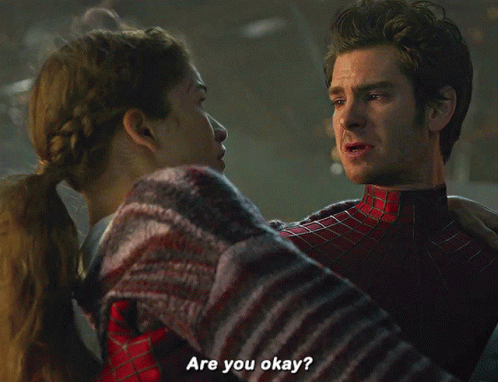 Spider Man No Way Home Are You Okay GIF