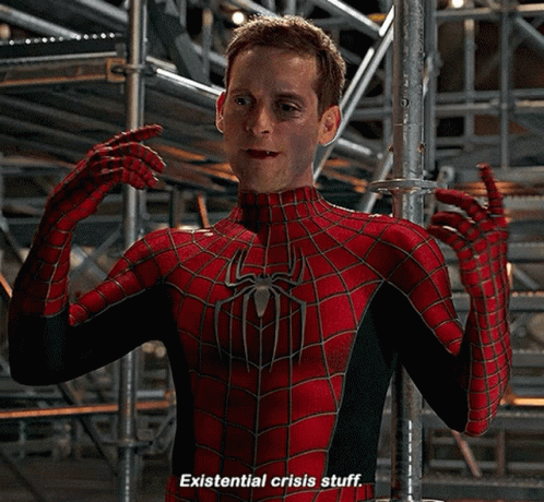 Spider Man No Way Home Existential Crisis Stuff GIF