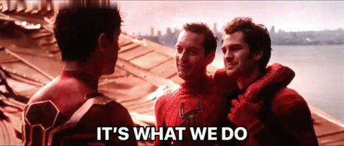 Spider Man No Way Home What We Do GIF