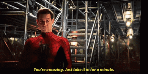 Spider Man No Way Home You're Amazing GIF