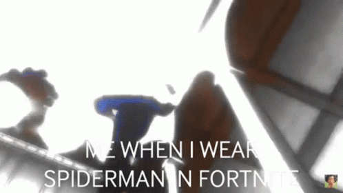 Spider-Man Says Me When I Wear Spider-Man in Fortnite