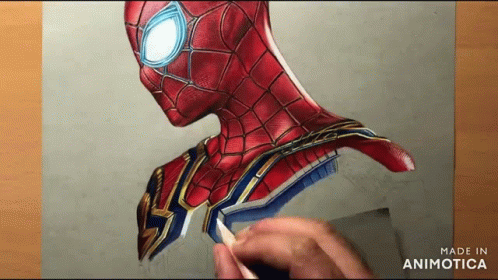 Spider Man Sketch Tuesday GIF