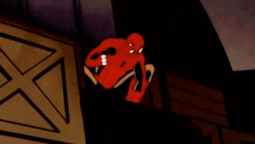 Spider Man Standing on Building