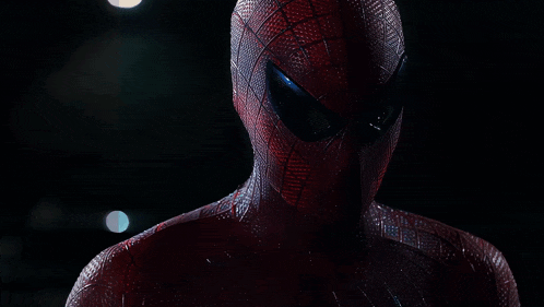 Spider-man Staring Gif GIF