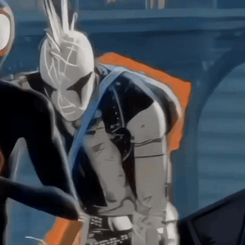 Spider Punk Face Palm GIF