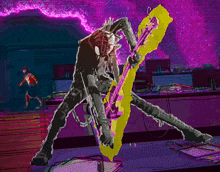 Spider Punk Guitar Riff GIF