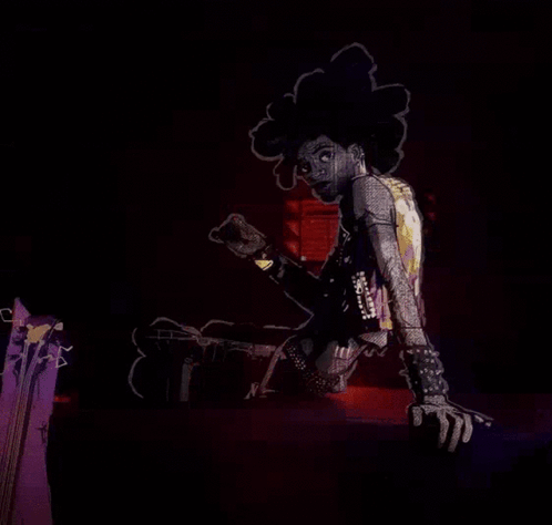 Spider Punk Hand Gestures GIF